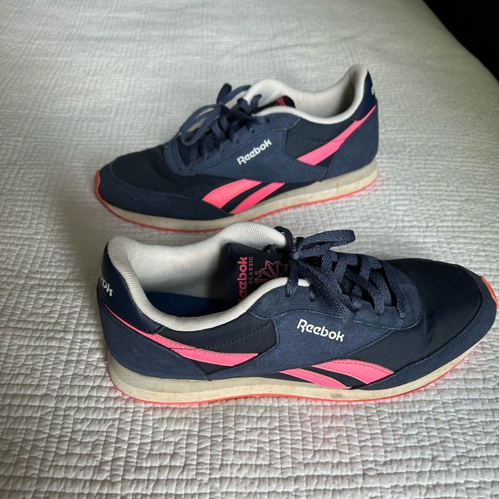 Reebok Pink/Navy Blue